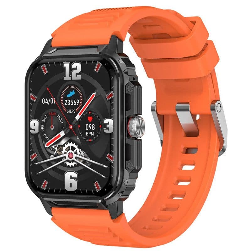 image-Smart Watch 44mm Bluetooth Waterproof Health Monitor