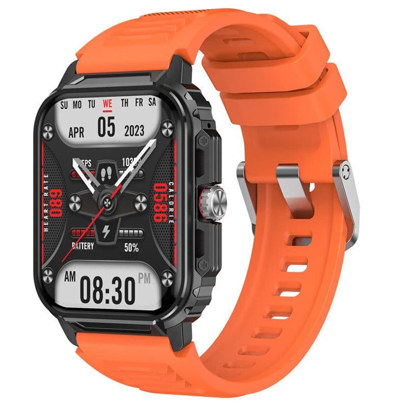 image-Smart Watch 44mm Bluetooth Waterproof Health Monitor