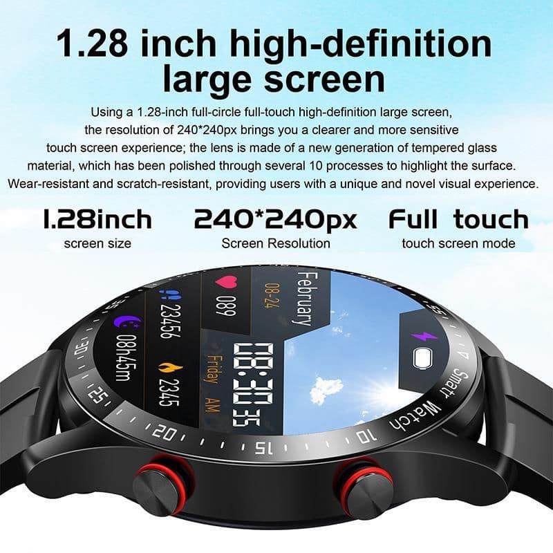 image-HW20 Smart Watch, ECG+PPG, Bluetooth Call, Waterproof