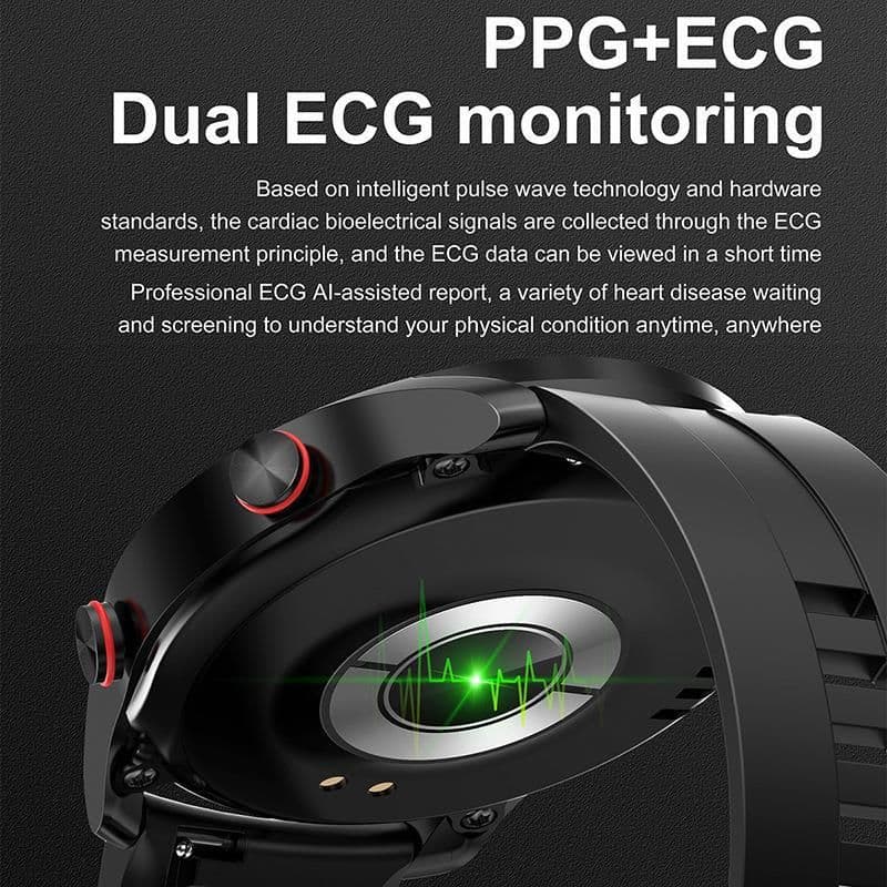 image-HW20 Smart Watch, ECG+PPG, Bluetooth Call, Waterproof