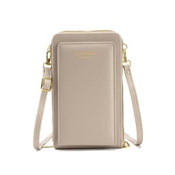 image-Touch screen zipper bag 2023 spring new shoot ladies mobile phone bag Korean fashion shoulder messenger bag one drop