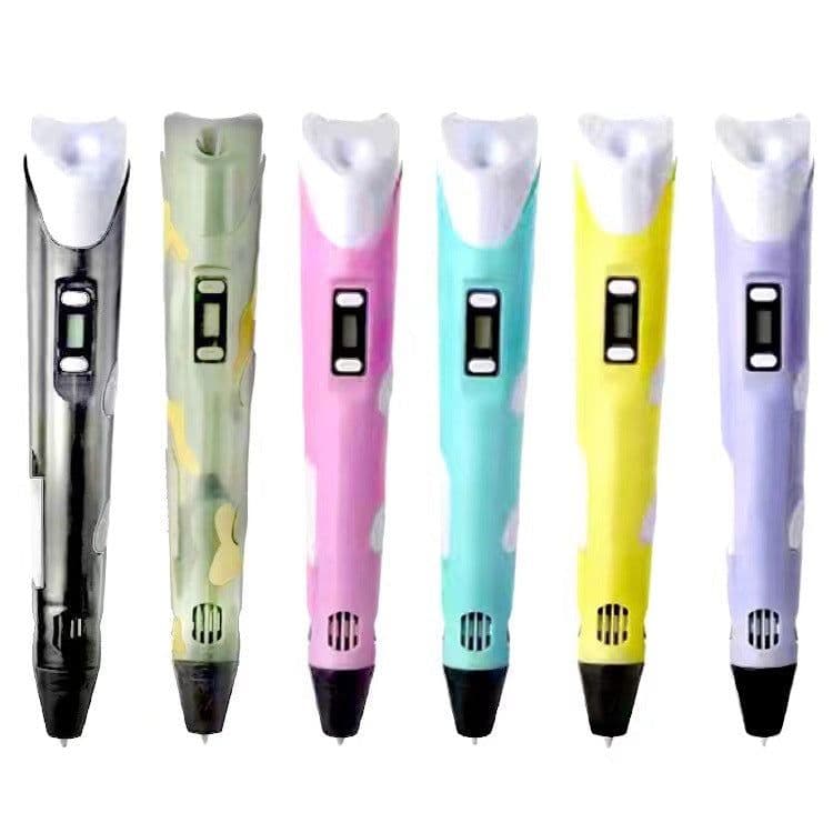 image-3D Printing Pen with 12 Colors and 36 Meters Filament