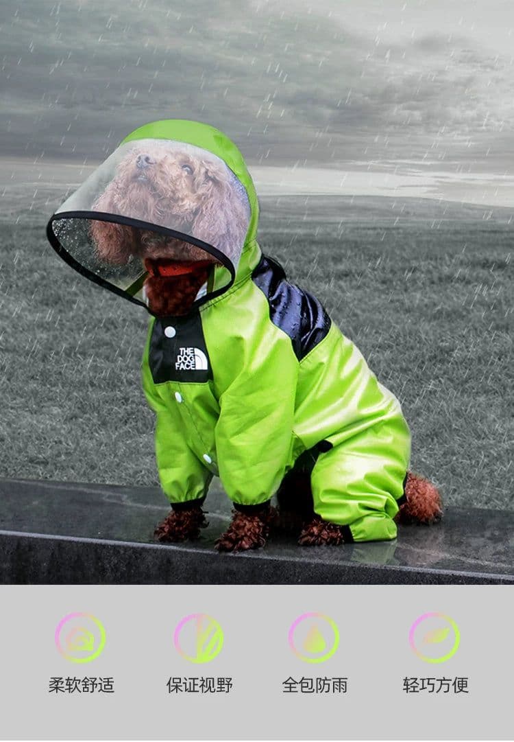 image-Puppy Raincoat for Small Dogs, 4XL
