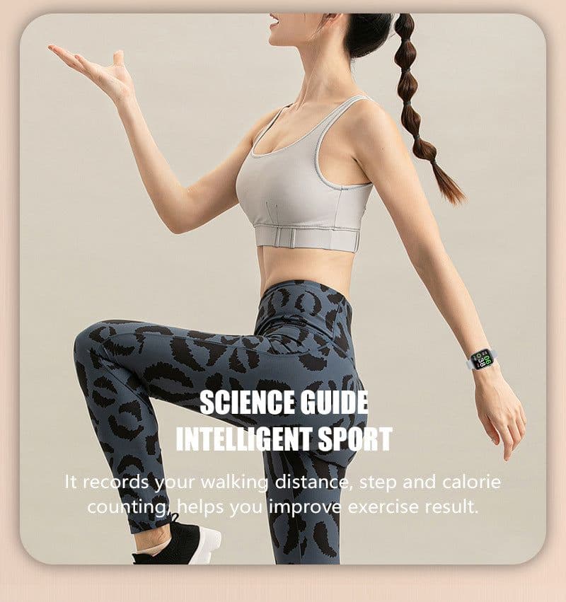 image-LIGE Smart Bracelet P45 Bluetooth Call Waterproof