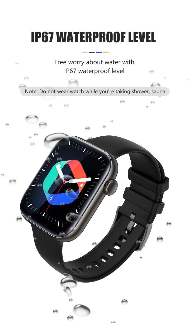 image-LIGE Smart Bracelet P45 Bluetooth Call Waterproof
