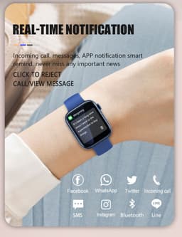 image-LIGE Smart Bracelet P45 Bluetooth Call Waterproof