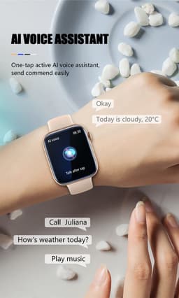 image-LIGE Smart Bracelet P45 Bluetooth Call Waterproof