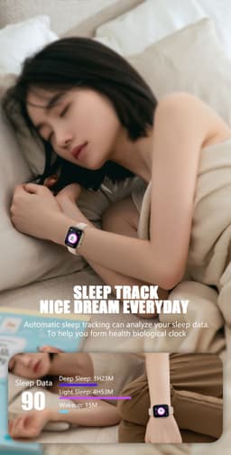 image-LIGE Smart Bracelet P45 Bluetooth Call Waterproof