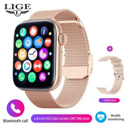image-LIGE Smart Bracelet P45 Bluetooth Call Waterproof