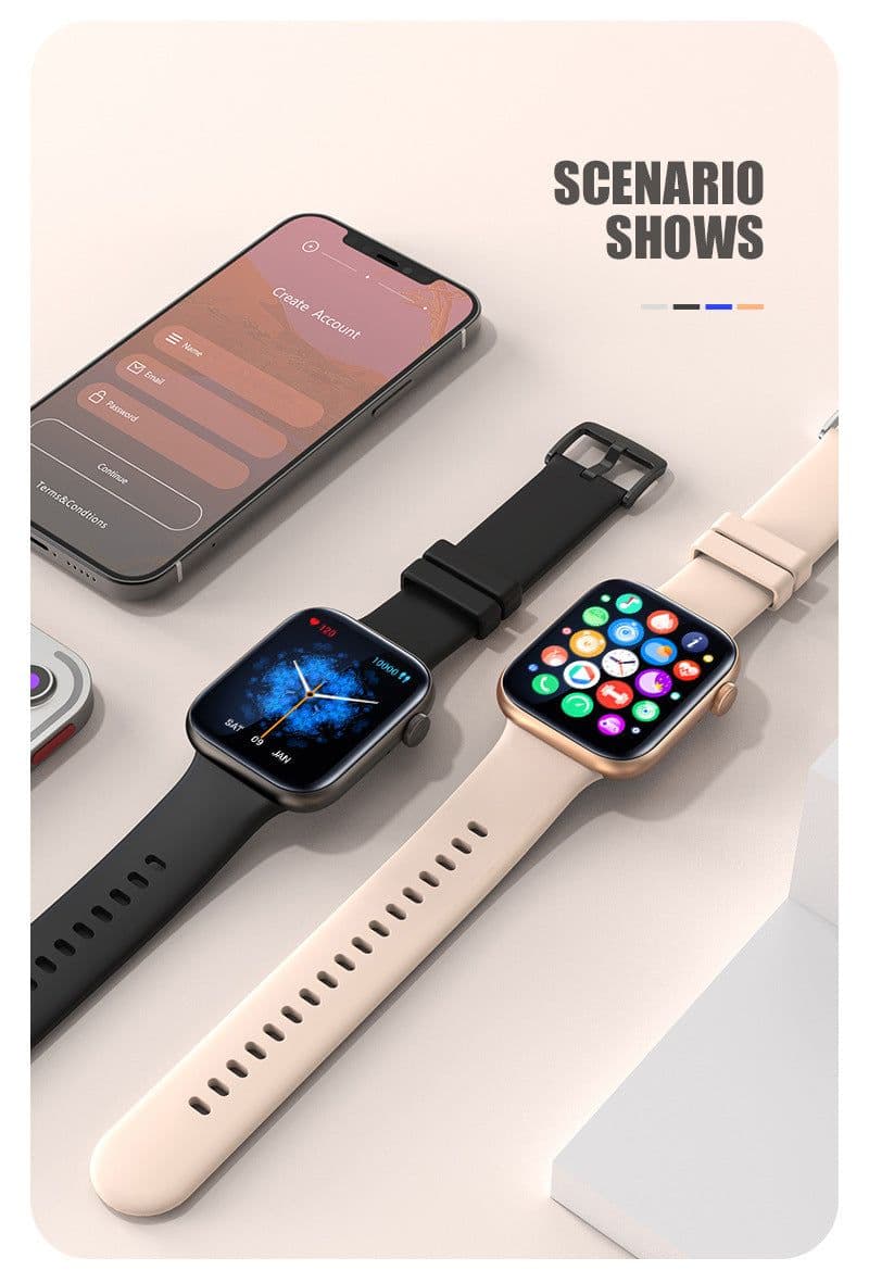 image-LIGE Smart Bracelet P45 Bluetooth Call Waterproof