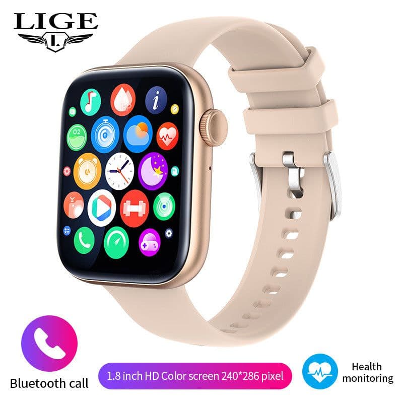 image-LIGE Smart Bracelet P45 Bluetooth Call Waterproof