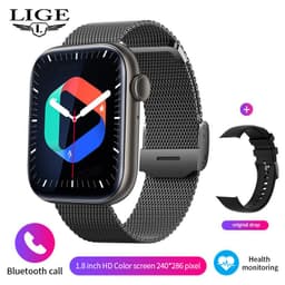 image-LIGE Smart Bracelet P45 Bluetooth Call Waterproof