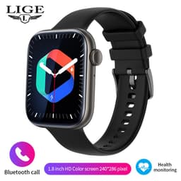 image-LIGE Smart Bracelet P45 Bluetooth Call Waterproof
