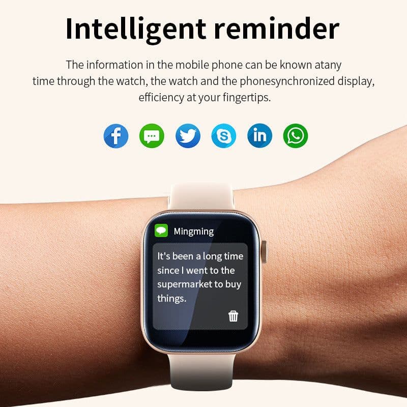 image-LIGE Smart Bracelet P45 Bluetooth Call Waterproof
