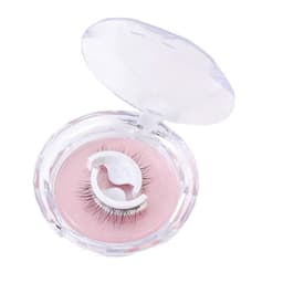 image-Self-adhesive Reusable False Eyelashes - Double Glue Strip
