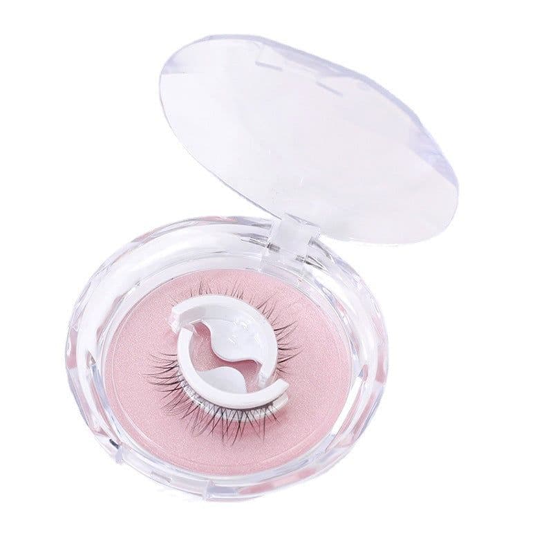 image-Self-adhesive Reusable False Eyelashes - Double Glue Strip