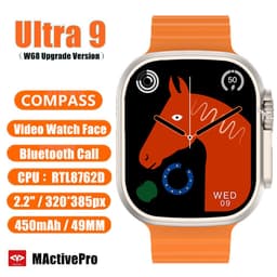 image-Ultra 9 450mAh Smart Watch with Bluetooth Call