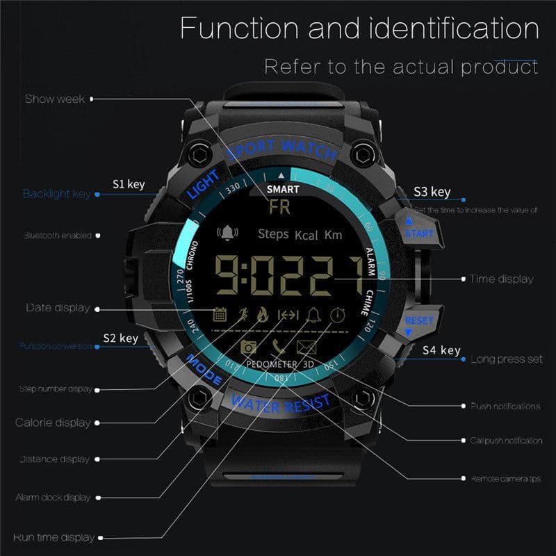 image-LOKMAT MK16 Smartwatch Waterproof IP68