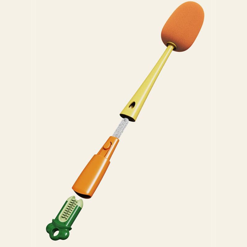 image-Pick Up Rhyme Long Handle Cup Brush Set