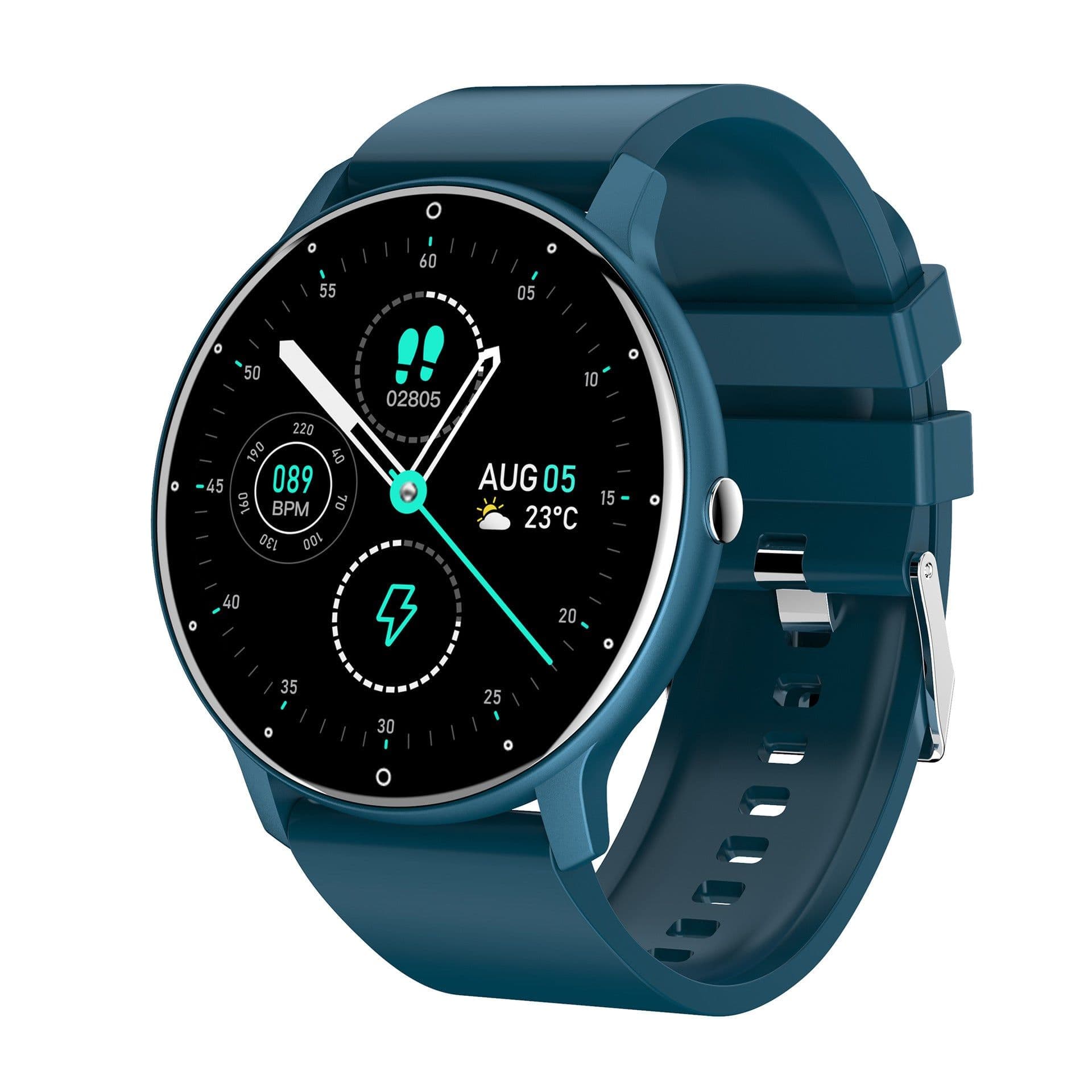 image-Cross-border explosion model Tuya smart watch heart rate blood pressure measurement AliExpress for bluetooth sports watch wholesale