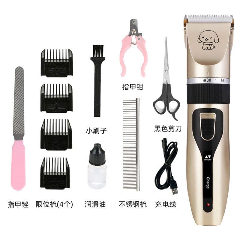 image-Tyrant Gold Pet Scissors 8+4 Pieces Set