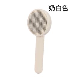 image-Manufactor Self-Cleaning Pet Comb with Stainless Steel Needles