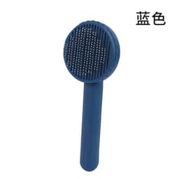 image-Manufactor Self-Cleaning Pet Comb with Stainless Steel Needles