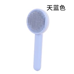 image-Manufactor Self-Cleaning Pet Comb with Stainless Steel Needles