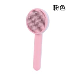 image-Manufactor Self-Cleaning Pet Comb with Stainless Steel Needles