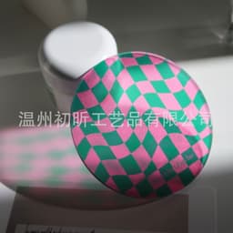 image-Nordic Ins Checkerboard Acrylic Coaster