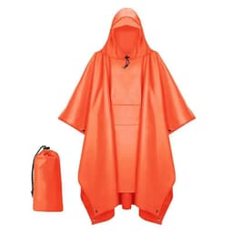 image-Canopy PU Coated Hiking Rain Poncho