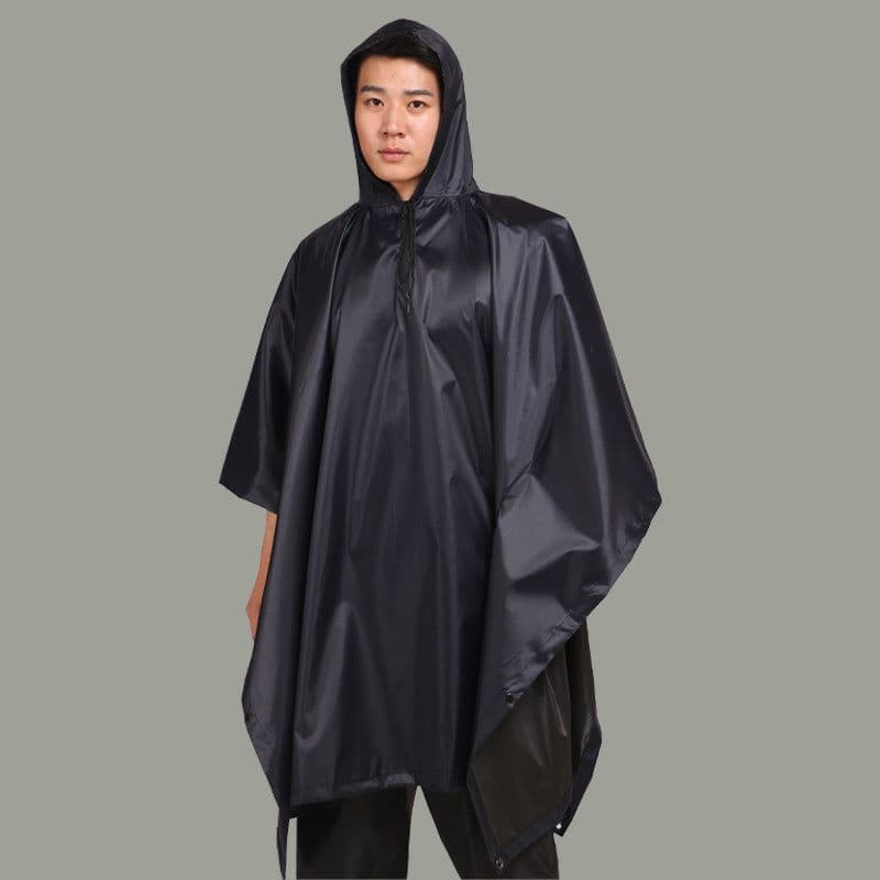 image-Canopy PU Coated Hiking Rain Poncho