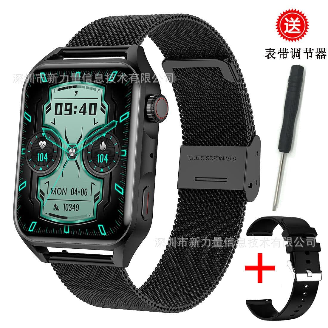 image-Cross-border HK28 Smart Watch 1.78" AMOLED NFC