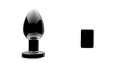 image-Metal Remote Control Anal Plug Vibrator