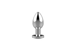 image-Metal Remote Control Anal Plug Vibrator