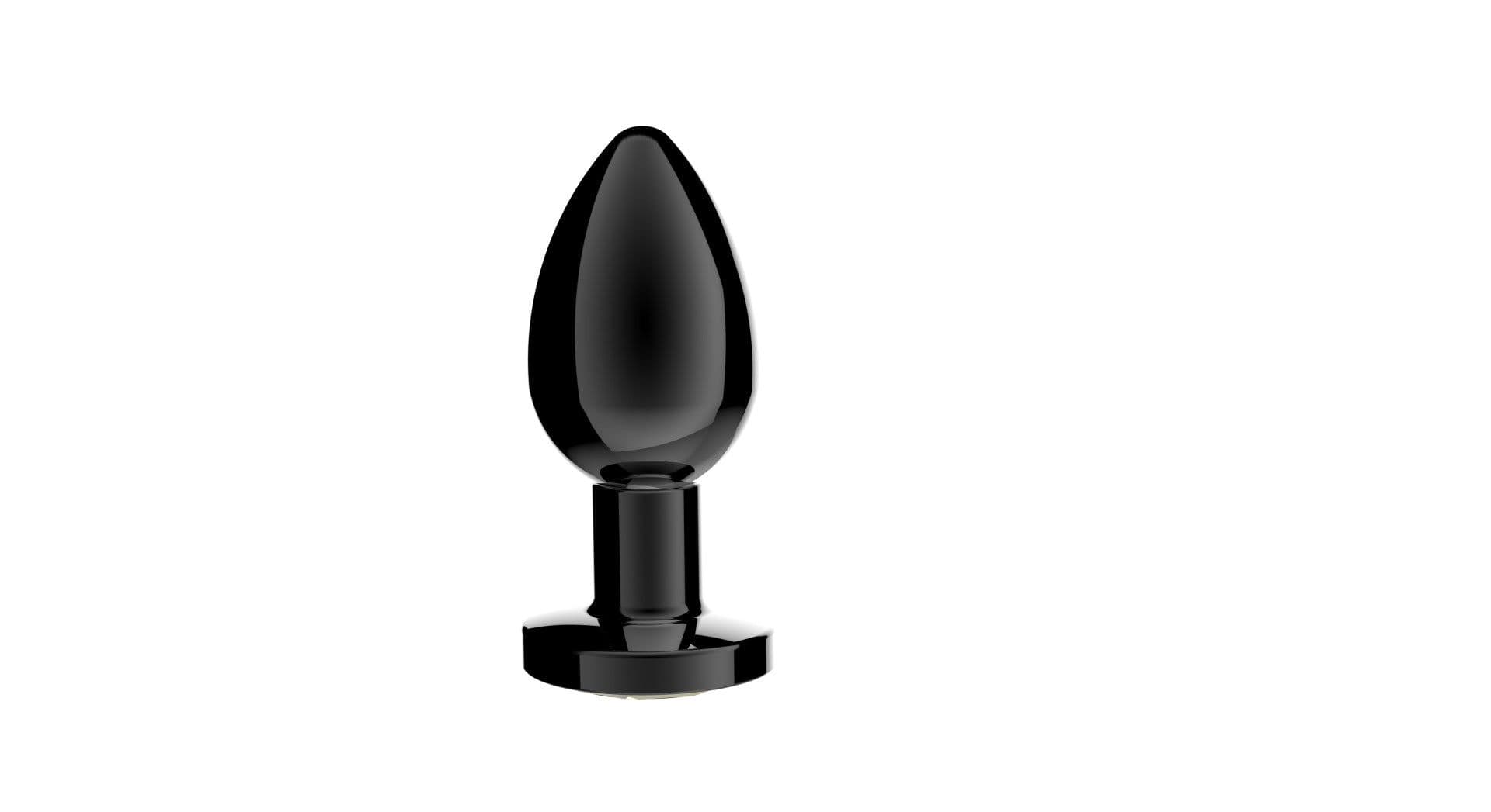 image-Metal Remote Control Anal Plug Vibrator