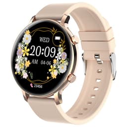 image-HW36 ECG+PPG Bluetooth Smart Watch Stainless Steel