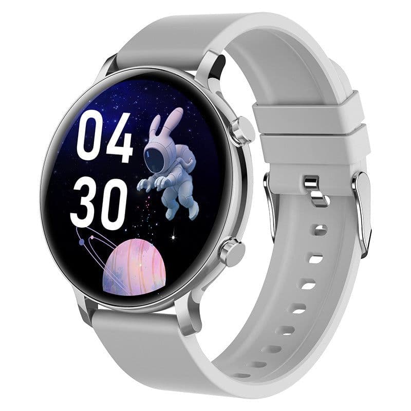 image-HW36 ECG+PPG Bluetooth Smart Watch Stainless Steel