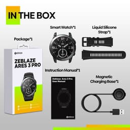 image-Zeblaze Ares3Pro AMOLED Smartwatch Bluetooth