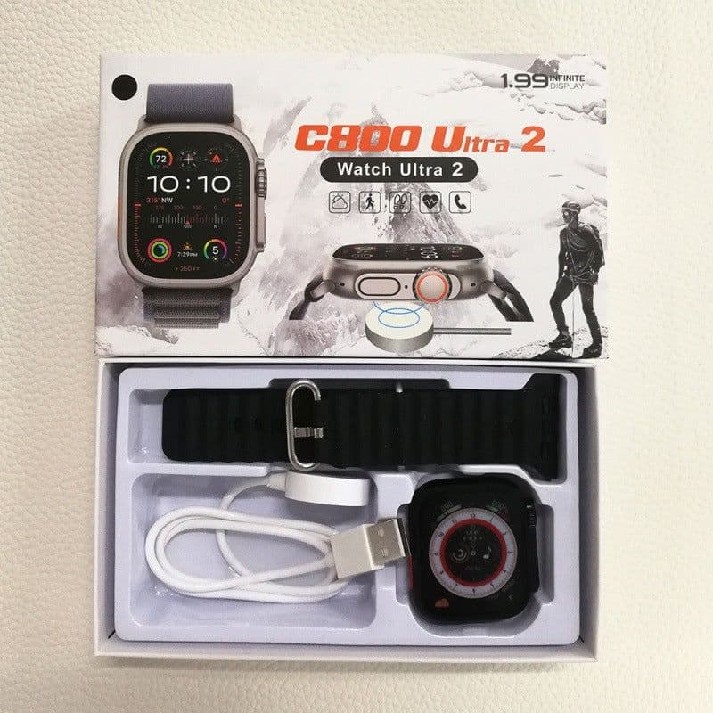 image-C800Ultra Smart Watch with Wireless Charging