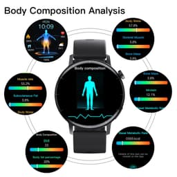 image-F67Pro Smart Watch with ECG Blood Oxygen Heart Rate Monitor
