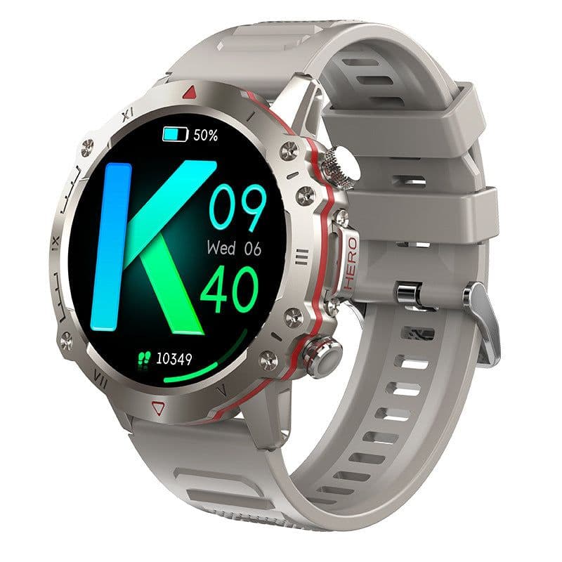 image-D12 Bluetooth Smart Watch 1.39" Round Display