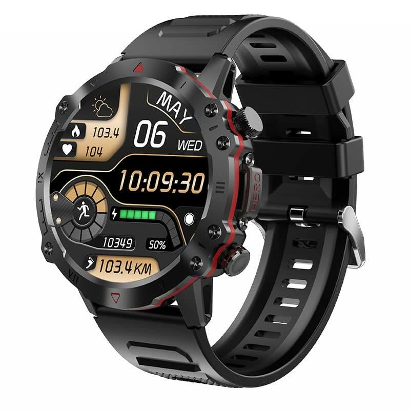 image-D12 Bluetooth Smart Watch 1.39" Round Display