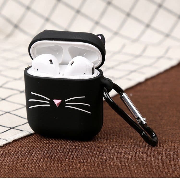 image-Cute Cat AirPods Pro 3 Silicone Case
