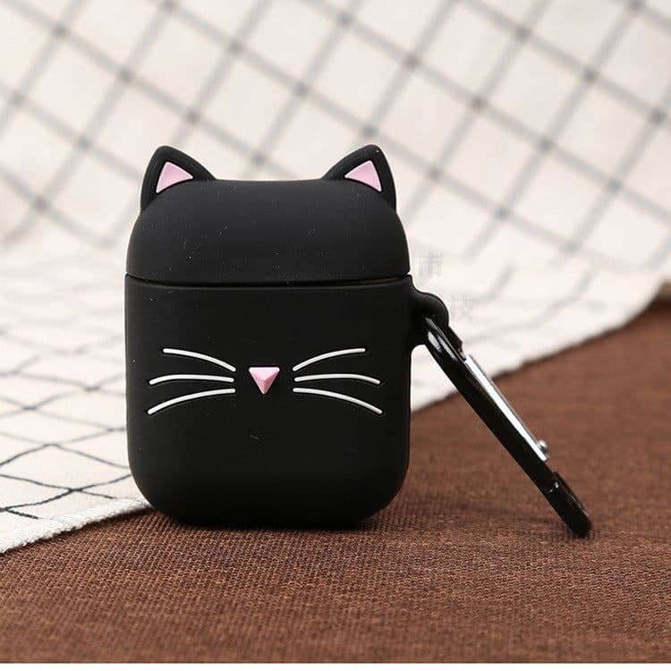 image-Cute Cat AirPods Pro 3 Silicone Case