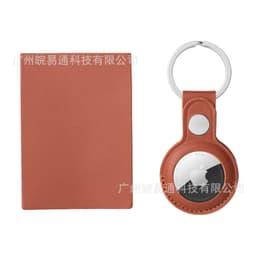 image-Apple AirTag Leather Case Rose Gold