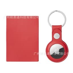 image-Apple AirTag Leather Case Rose Gold