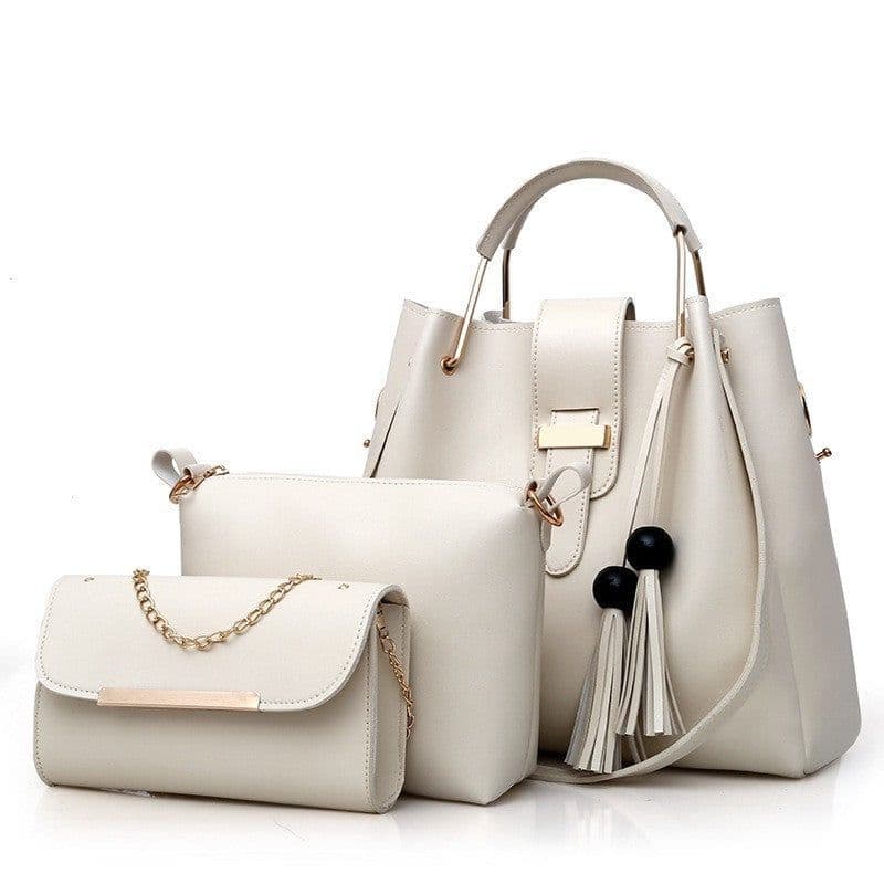 image-Ladies Fashion Handbag Fringe PU Medium
