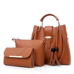 image-Ladies Fashion Handbag Fringe PU Medium