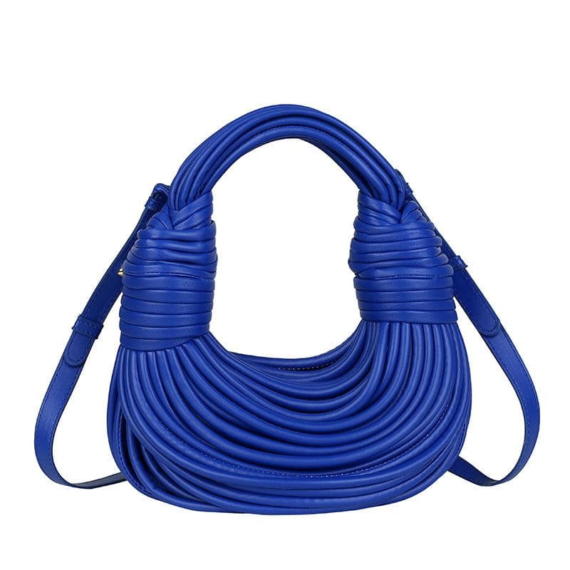 image-Silver PU Crossbody Bag with Fringe Detail